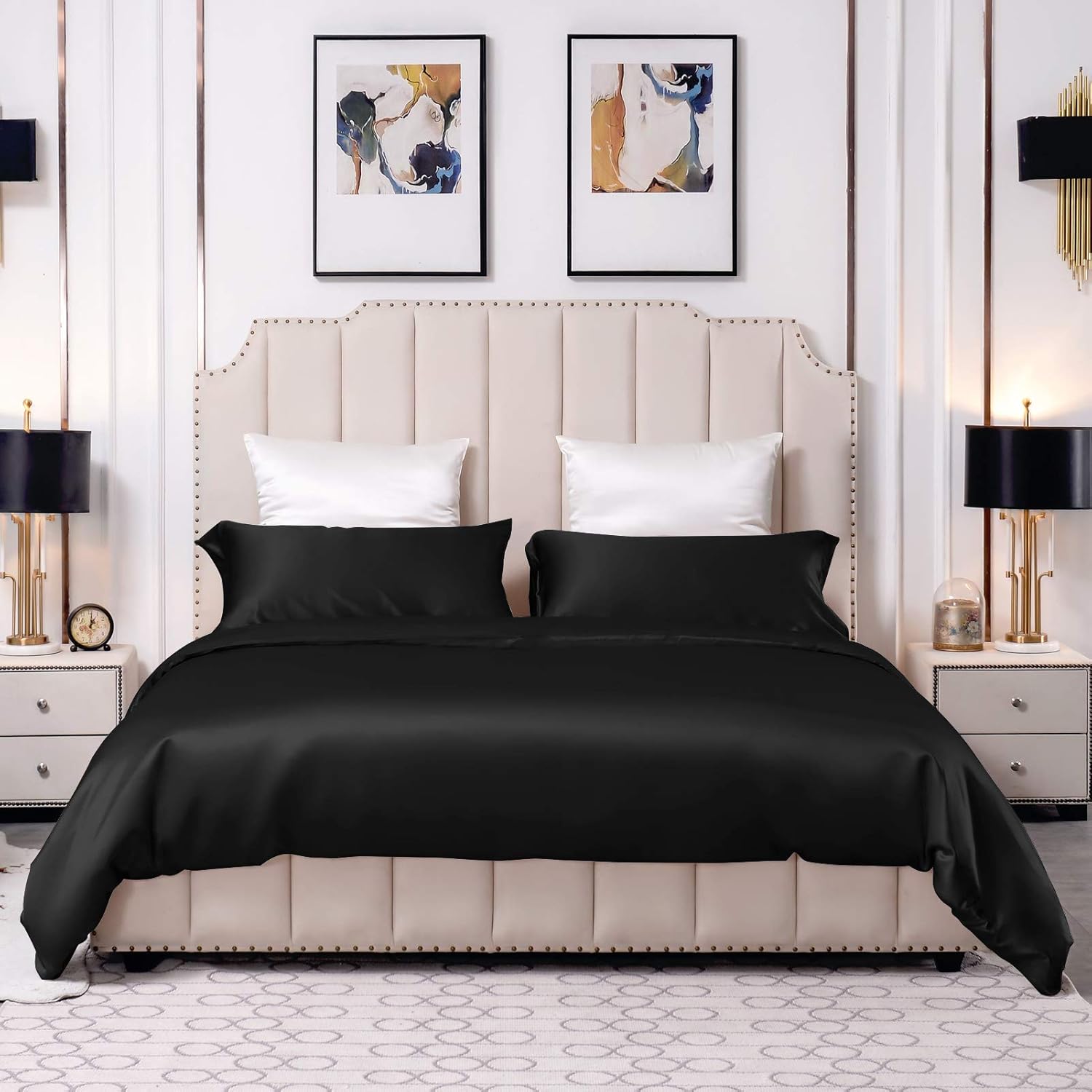 Royale silke 25 momme sengetøj sæt